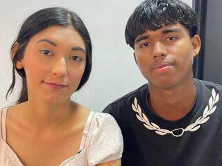 naked couple with webcam RavenAndJustin